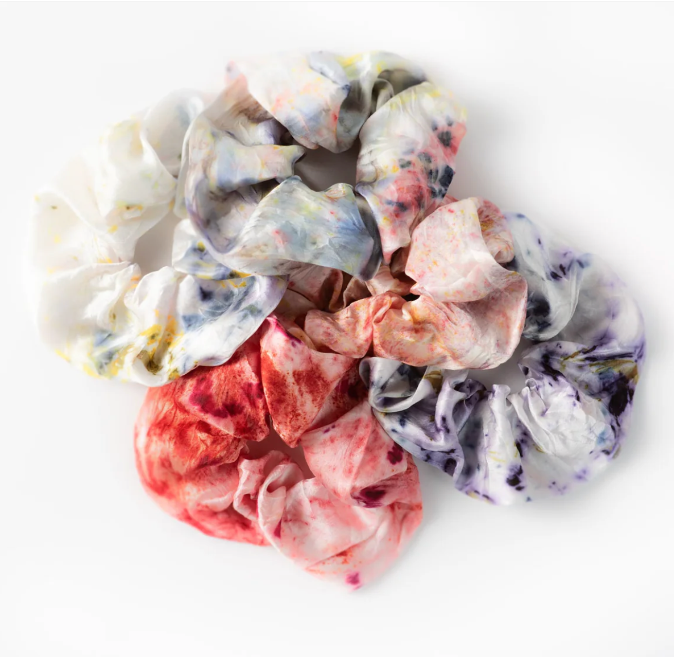 Dye Kween - Botanically Dyed Silk Scrunchies