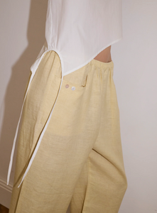 PRE ORDER: Deiji Studios - Linen Square Pocket Pant