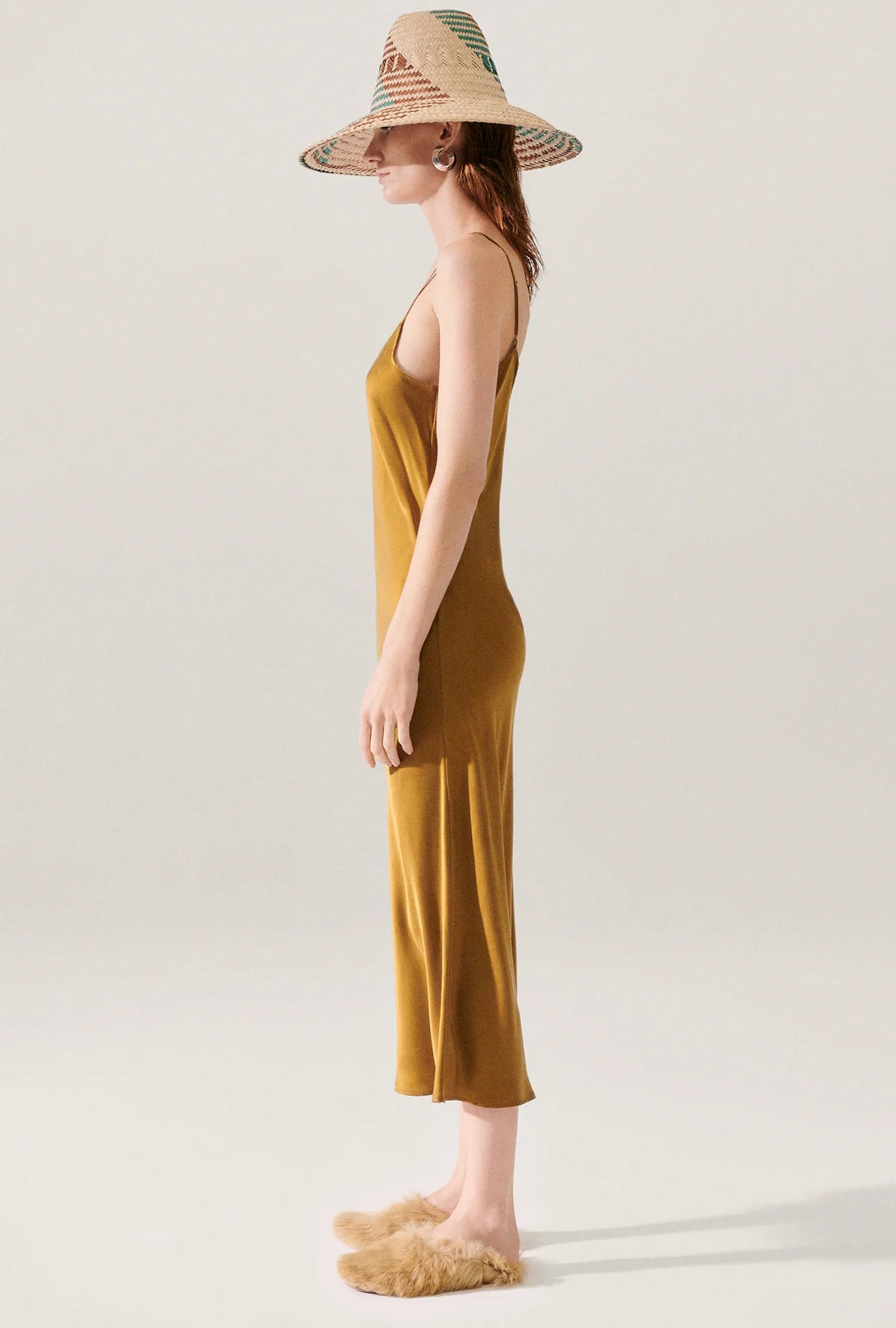 Silk Laundry - 90s Slip Dress / Drought